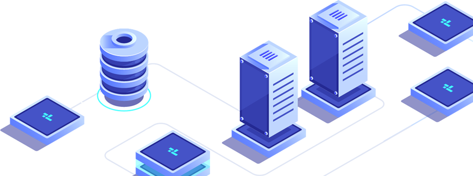 Web hosting company profile banner decoration